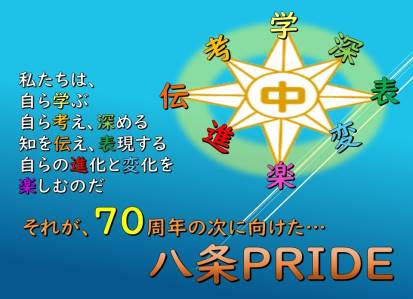 札幌市立八条中学校-トップページ