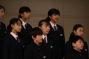 札幌市立石山中学校 感動の合唱コンクール