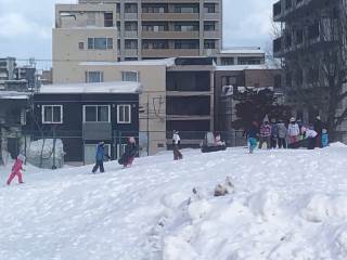 札幌市立幌北小学校 ニュース 雪